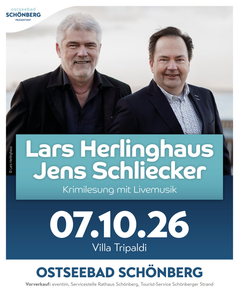 Schönberg kulturell: Lars Herlinghaus & Jens Schliecker – Krimilesung mit Live-Filmmusik